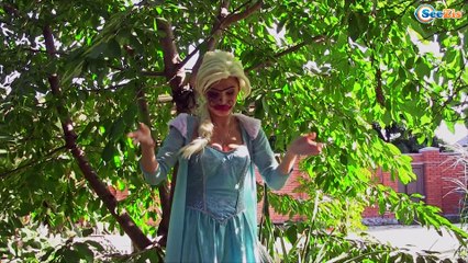 Frozen Elsa Makeup! Spiderman w\ Batman Hulk Pink Spidergirl Superheroes in Real Life. Ep. 132