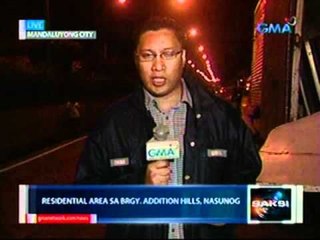 Saksi: Residential Area sa Brgy. Addition hills, Mandaluyong, nasunog