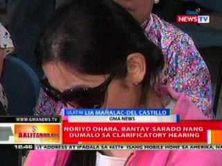 BT:  Gatdula, hindi dumalo sa clarificatory hearing ng kasong kidnappin vs sa kanya