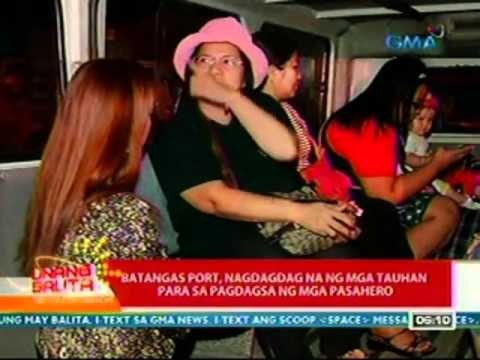 UB: Batangas Port, nagdagdag na ng mga tauhan para sa pagdagsa ng mga pasahero (040212)