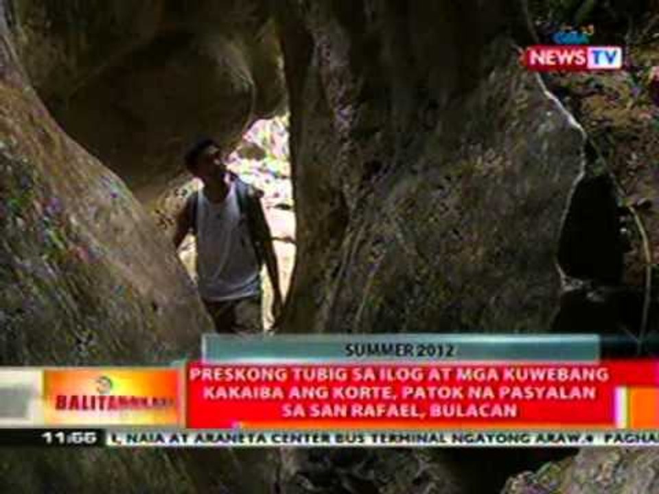 BT: Preskong tubig sa ilog at mga kuwebang kakaiba ang korte, patok na pasyalan sa Bulacan
