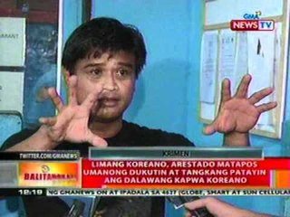 BT: 5 Koreano, arestado nang dukutin at tangkang patayin ang 2 kapwa Koreano sa Rizal