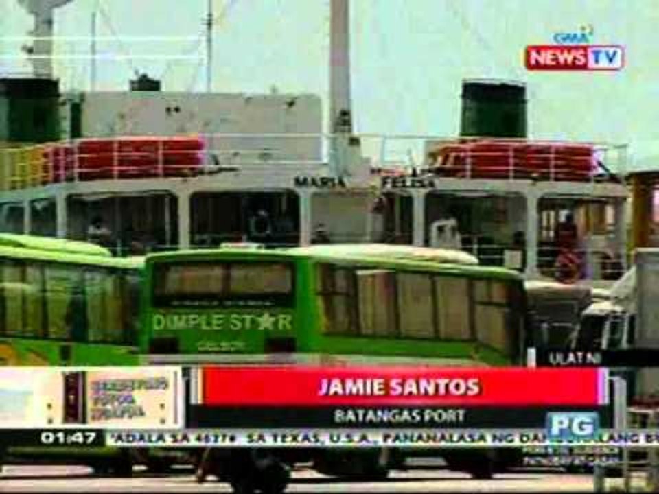 OC: Mga tutungong Puerto Galera sa Mindoro, dagsa na Batangas Port