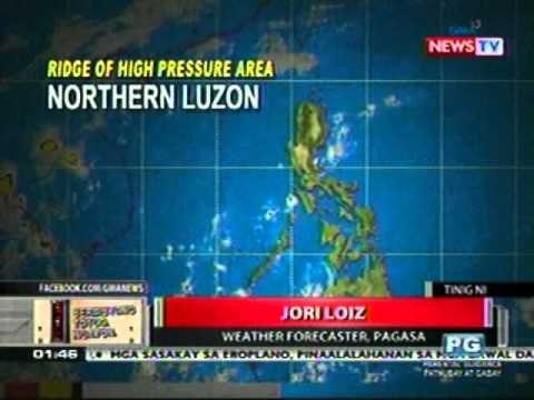 OC: Isolated rain shower and thunderstorms, posibleng maranasan tuwing hapon