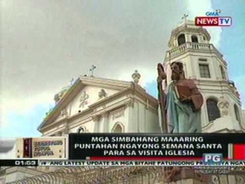 OC: Mga simbahang maaring puntahan ngayong Semana Santa para sa Visita Iglesia