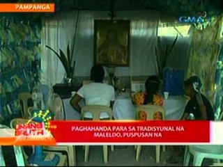 UB: Paghahanda para sa   tradisyunal na Maleldo, puspusan   na