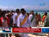 flash: Prusisyon para alalahanin ang pagkamatay ni Kristo, natuloy sa kabila ng pag-ulan sa Boracay