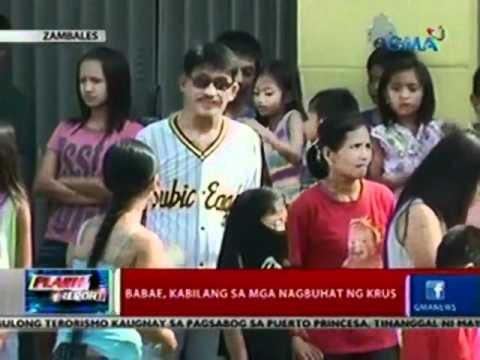 Flash Report: Babae, kabilang sa mga nagbuhat ng Krus sa Zambales (040612)