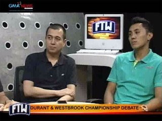 FTW: Durant & Westbrook Championship Debate