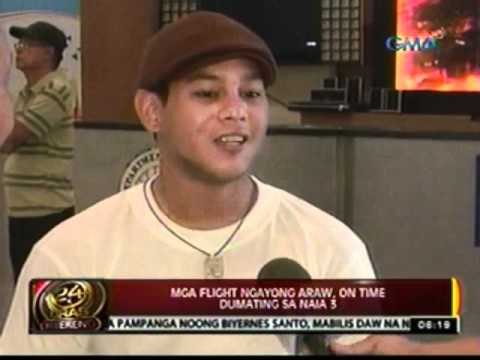 24oras: Mga flight ngayong araw, on time dumating sa NAIA 3