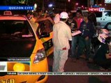 BT: Taxi, nahagip ang motorsiklo ng 3 Vietnamese-American Nationals sa Timog-Panay Ave.