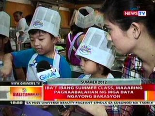 BT: Iba't ibang summer class, maaaring pagkaabalahan ng mga bata ngayong bakasyon