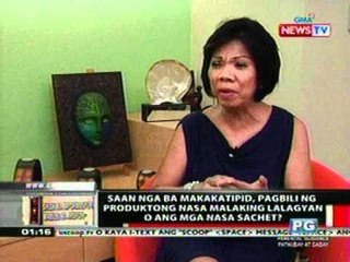 OC: Saan nga ba magkakatipid, pagbili ng produktong nasa malaking lalagyan o ang mga nasa sachet?