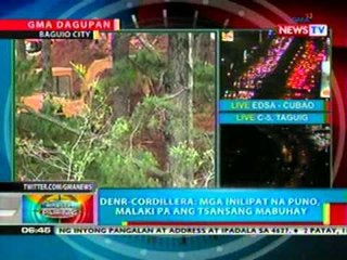 BP: Mga tutol sa earth balling ng mga puno sa SM Baguio, tuloy ang protesta