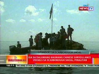 BT: 1 sa 2 naunang Chinese surveillance vessels sa Scarborough Shoal, pinalitan
