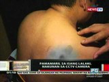 OC: Pamamaril sa isang lalaki, nakunan sa   CCTV camera