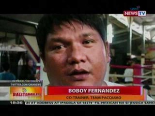 BT: Pacman, mas focus sa training nang   isabuhay ang mga aral sa Bibliya