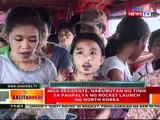 BT: Mga residente sa Camarines Sur,   nabunutan ng tinik sa pagpalya ng   rocket launch ng NKorea