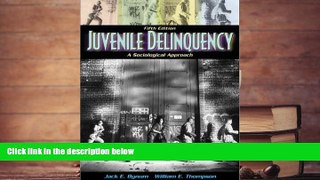 PDF [DOWNLOAD] Juvenile Delinquency: A Sociological Approach (5th Edition) TRIAL EBOOK