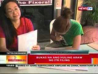 BT: Bukas na ang huling araw ng ITR Filing