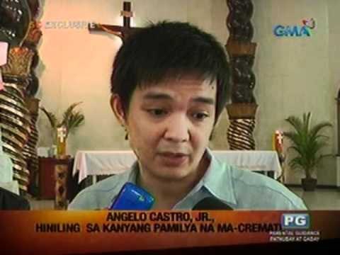 SC: Mga abo ni Angelo Castro, Jr., iuuwi pansamantala sa kanilang tirahan