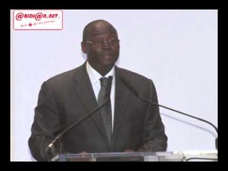 Prix Abdoulaye Fadiga  le discours du Gouverneur de la BCEAO