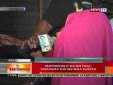 BT: Lalaki sa Caloocan, patay nang   tambangan ng mga suspek na naka-  motorsiklo