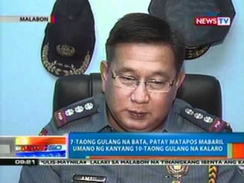 NTG: 7-taong gulang na bata, patay matapos mabaril ng kanyang 10-taong gulang na kalaro (041712)