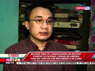 SONA: Pagdaraos ng Balikatan Exercises, wala raw kaugnayan sa tensyon sa Panatag Shoal