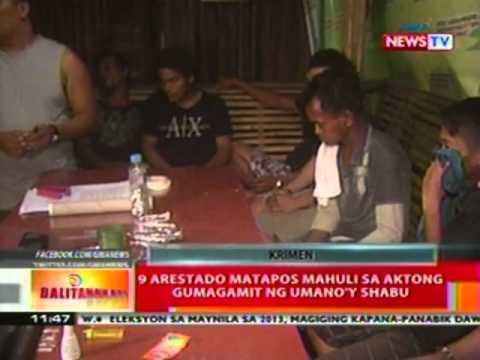 BT: 9 arestado matapos mahuli sa aktong gumagamit ng umano'y shabu (Laguna)