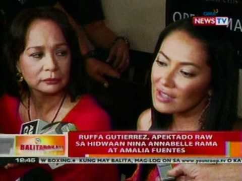 BT: Ruffa Gutierrez, apektado sa hidwaan nina Annabelle Rama at Amalia Fuentes