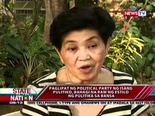 SONA: Paglipat ng Political party ng isang Pulitiko, bahagi na raw ng estilo ng Pulitika sa Bansa