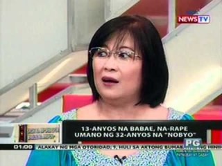 OC: 13-anyos na babae, na-rape umano   ng 32-anyos na 'Nobyo'