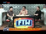 FTW: Yancy De Ocampo vs   Gilbert Lao, who wins?