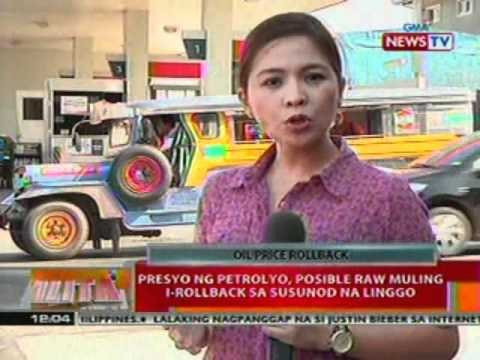 BT: Presyo ng petrolyo, posible na muling i-rollback sa susunod sa linggo