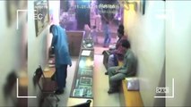 Robbery on Jewellery Shop CCTV Footage