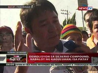 QRT: Demolisyon sa Silverio Compound,   Paranaque, nabalot ng karahasan
