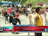 NTL: 1 patay, 39 sugatan sa demolisyon sa   Paranaque