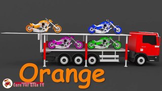 Colors for Children to Learn 3D with Сar Transporters - Colours for Kids Toddlers - Learning Videos