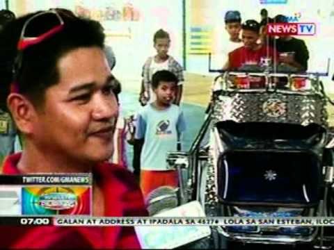BP: Hi-tech na tricycle sa Pangasinan, tampok sa car and motor show