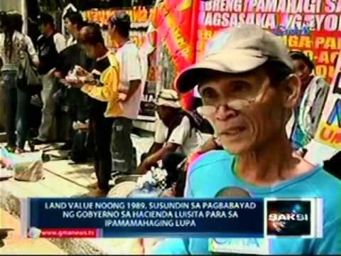 Magsasaka ng Hacienda Luisita, nagdiwang nang pagtibayin ng Korte Suprema ang pamamahagi ng Lupain