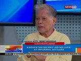 NTG: Panayam ng News to Go kay Human Rights Lawyer Atty. Rene Saguisag (042412)