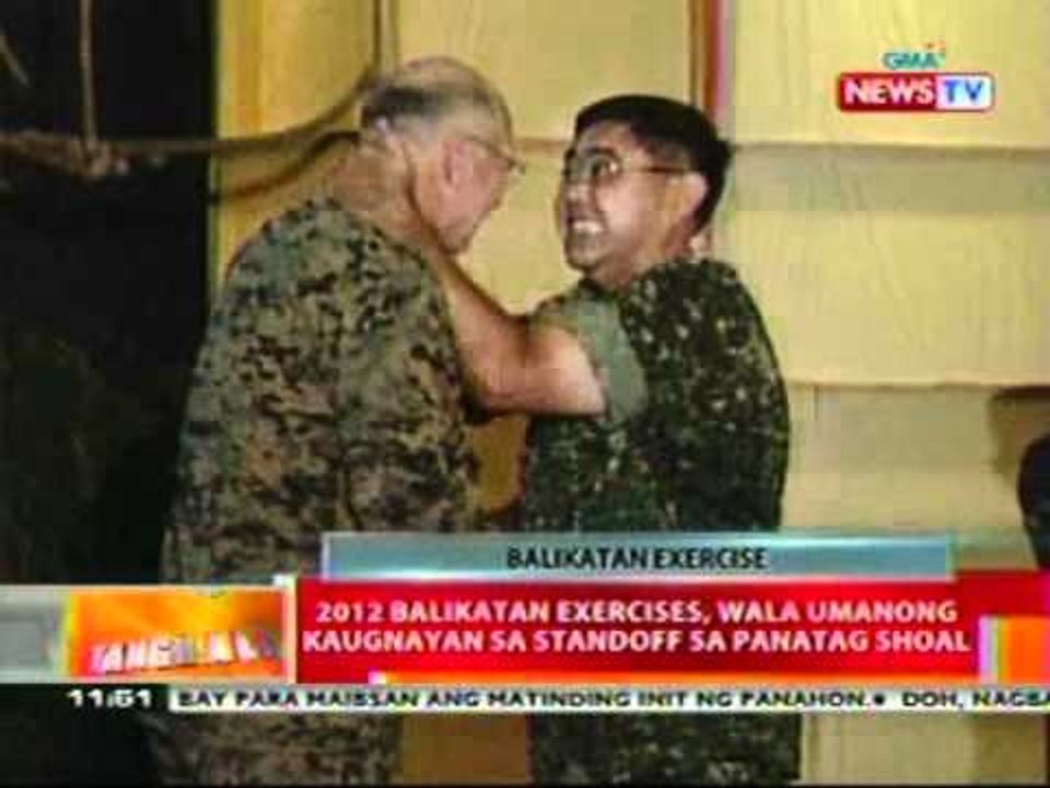 BT:  Respeto sa isa't isa, nagsilbing tema sa   pagtatapos ng 2012 balikatan exercises