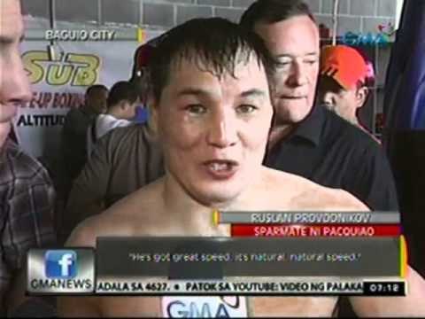 24 Oras: Manny Pacquiao, nagsimula na sa kanyang sparring sessions