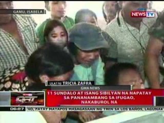 QRT: 11 sundalo at isang sibilyan na napatay   sa pananambang sa Ifugao, nakaburol na