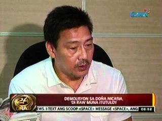 24 Oras: Mga residente ng Doña Nicasia, apat na araw nang nakaalerto sa takdang demolisyon