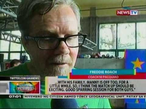 BP: Unang araw ng sparring session ni Manny Pacquiao