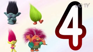 Dreamworks TROLLS- Learn Counting 123   Learning Numbers 1-10   Fun Educational Video for Kids