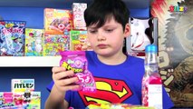 Kid trying Japanese Chocolate Candy & Sweets Episode #2! The Ditzy Channel