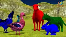 Learn colors Dinosaurs colors lesson for Nursery Children Learning colors with Vehicles